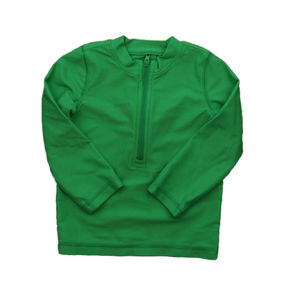 Primary.com Boys Green Rashguard size: 12-18 Months